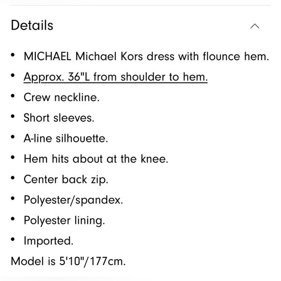 MICHAEL Michael Kors Flower Flounce Dress - Picture 8 of 8